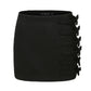 Jaina Bow Skirt (Black) (Final Sale)