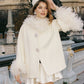 Angelica Feather Coat (White)