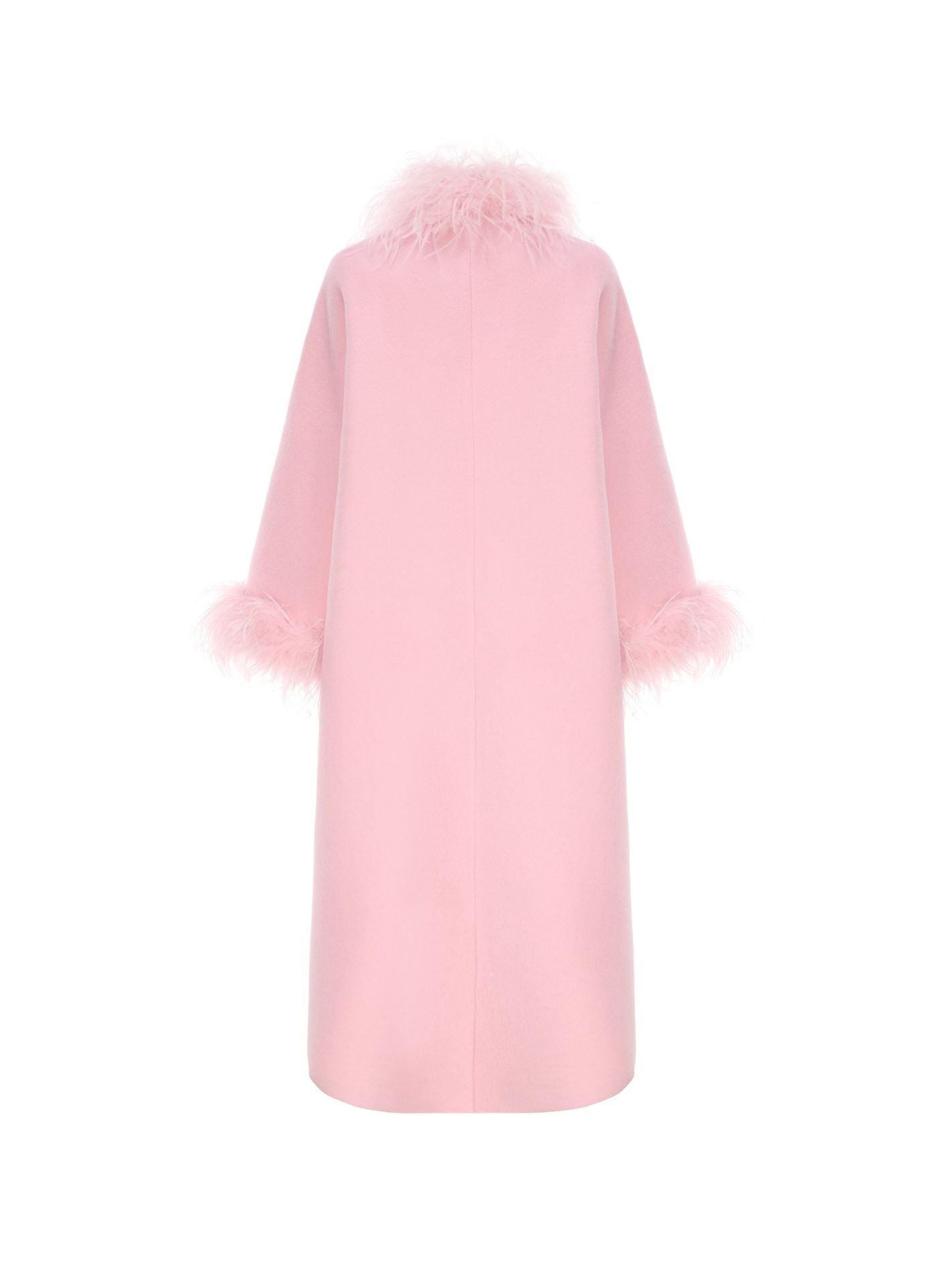 Nina Feather Coat (Pink)