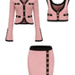 Matilda Knit Set (Pink)