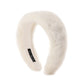 Melanie Fur Headband (White)