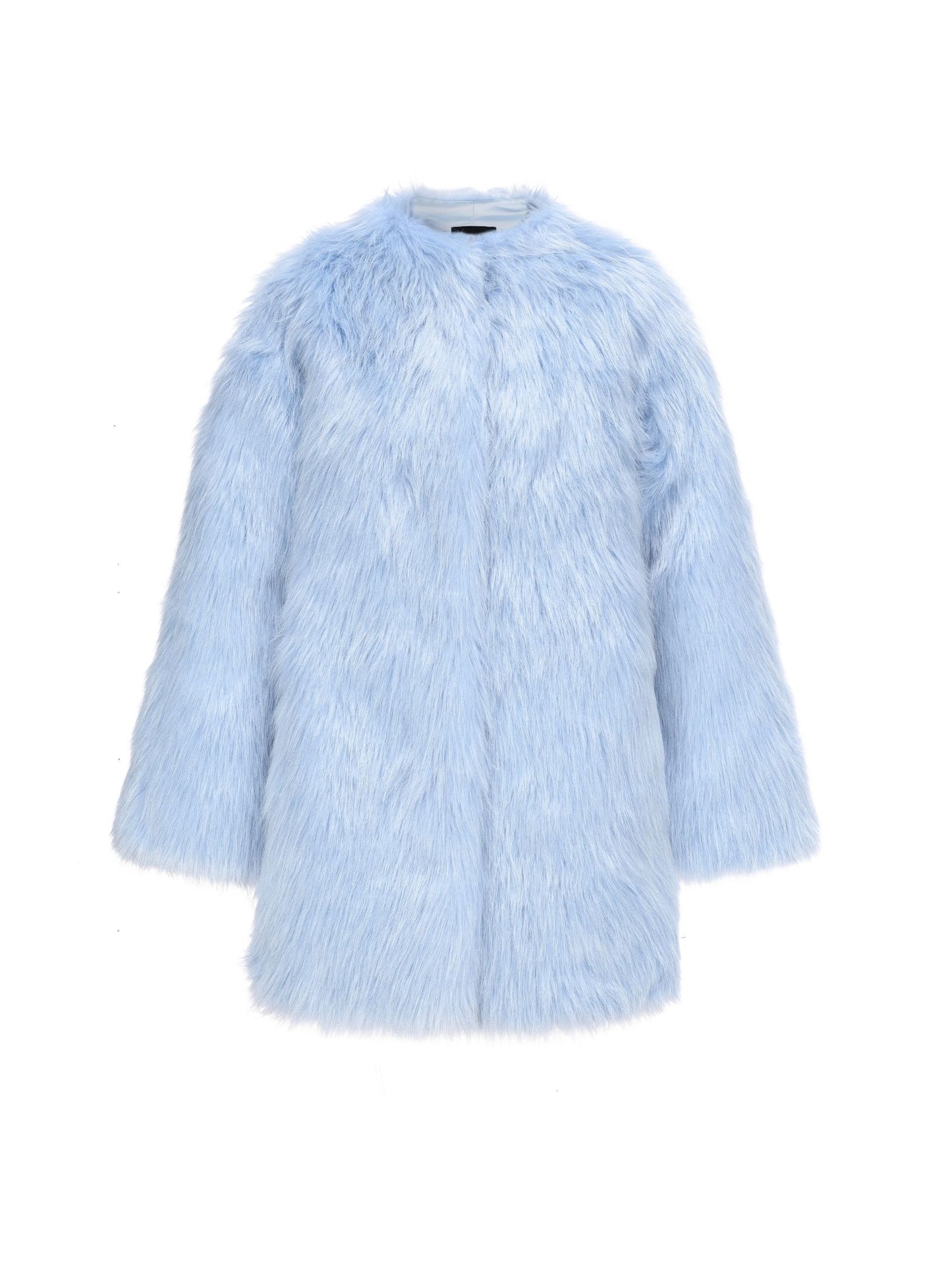 Adeline Fur Coat (Blue)