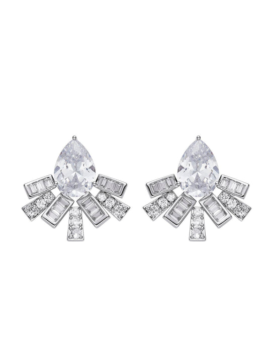 Keira Earrings (White)