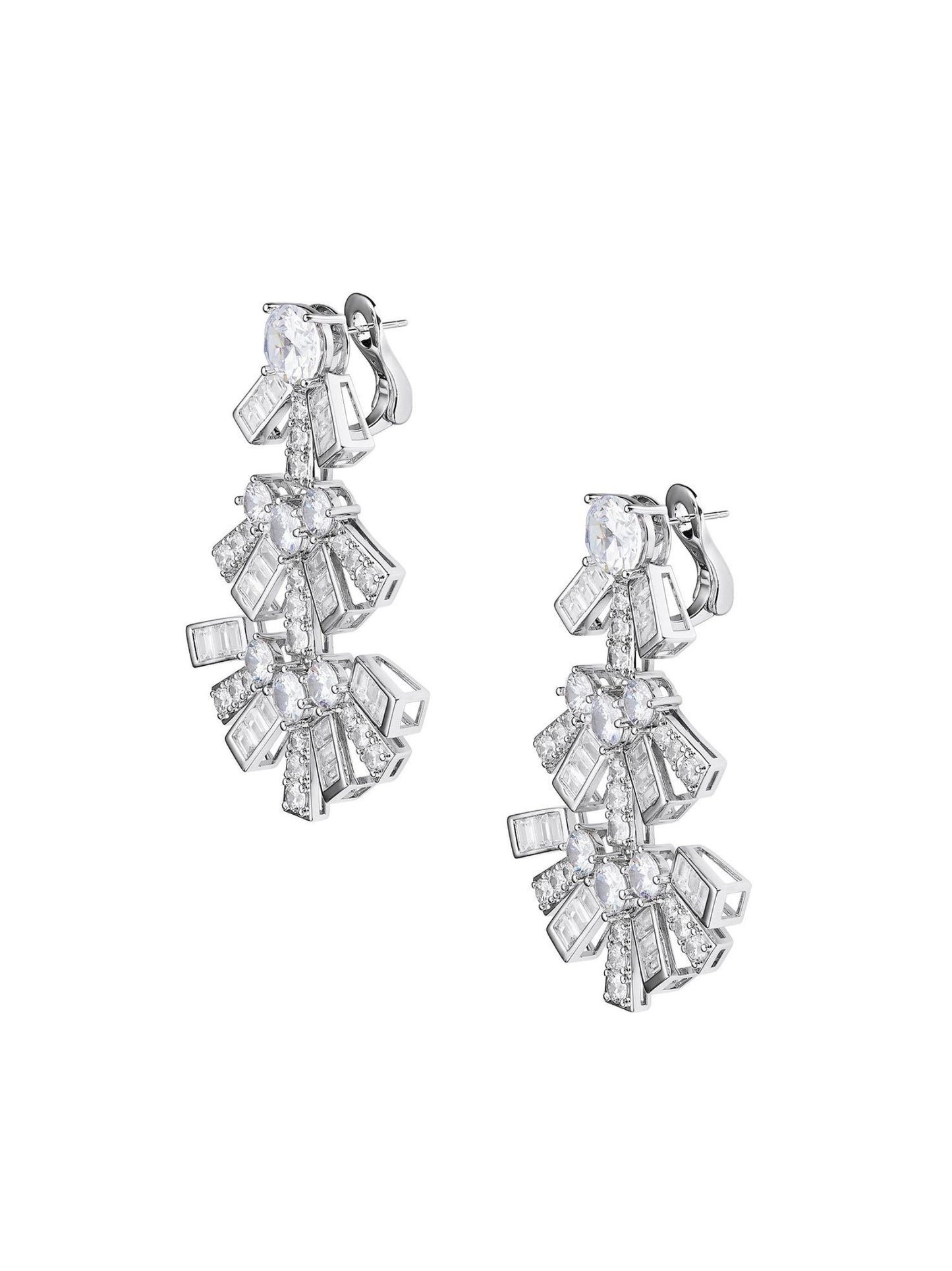 Claira Earrings (White)