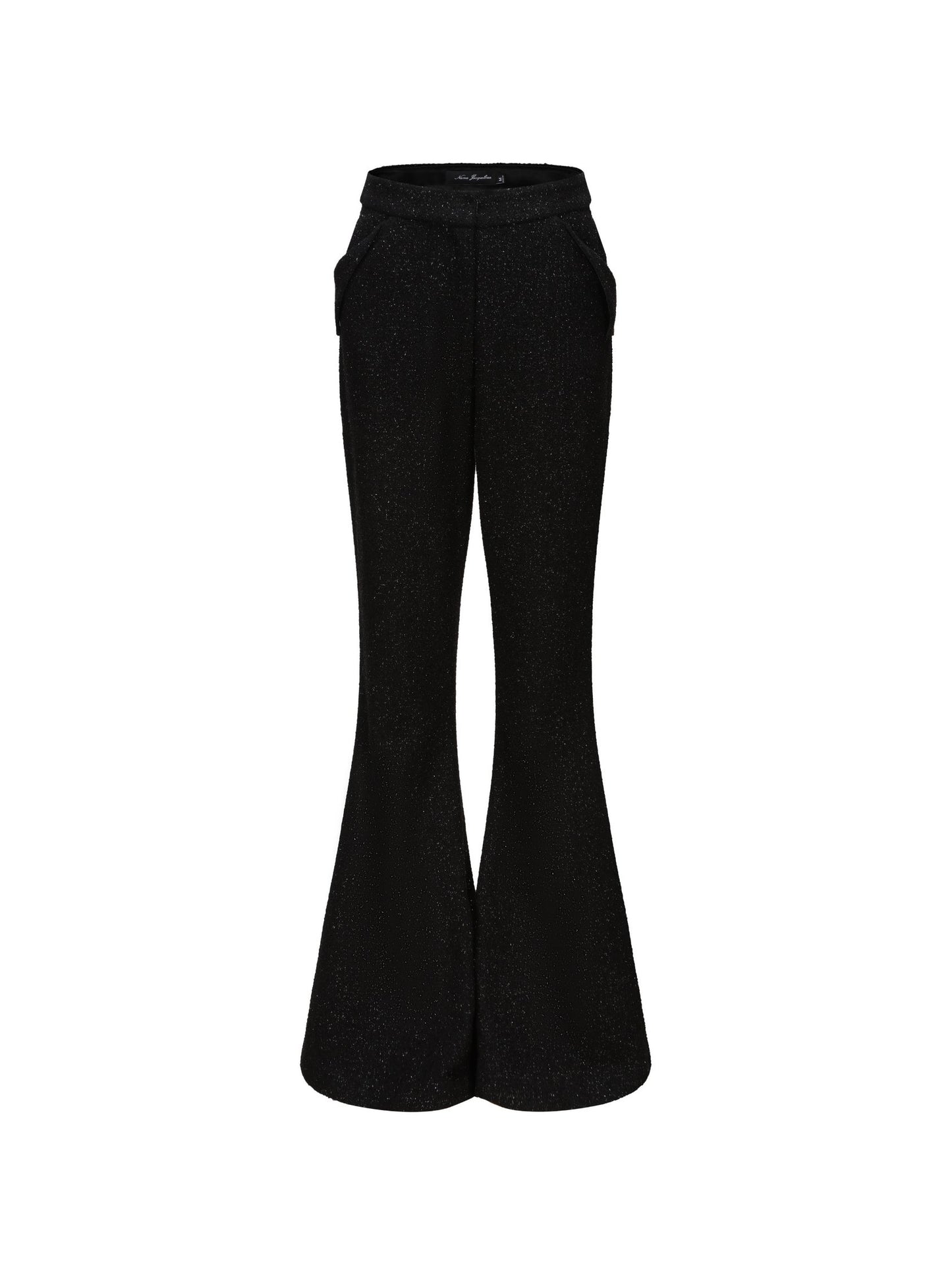 Cara Silk Pants (Black) (Final Sale)