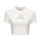 Elle Baby Tee (White) (Final Sale)