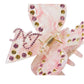 Chloe Crystal Butterfly Claw Clip (Pink)