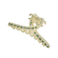 Adriana Crystal Claw Clip (Yellow)