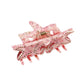 Paulina Crystal Star Claw Clip (Light Pink)