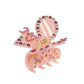 Chloe Crystal Butterfly Claw Clip (Pink)