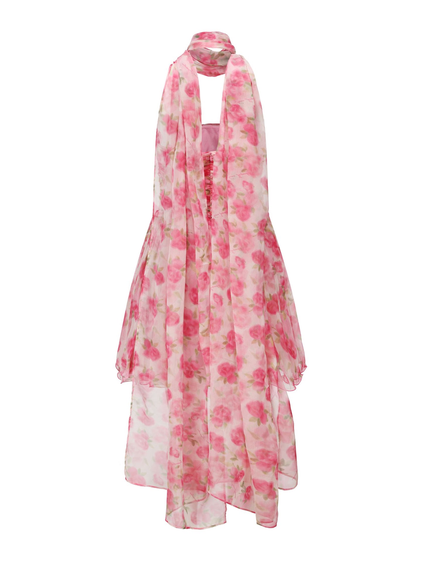 Chloe Dress (Pink Print)