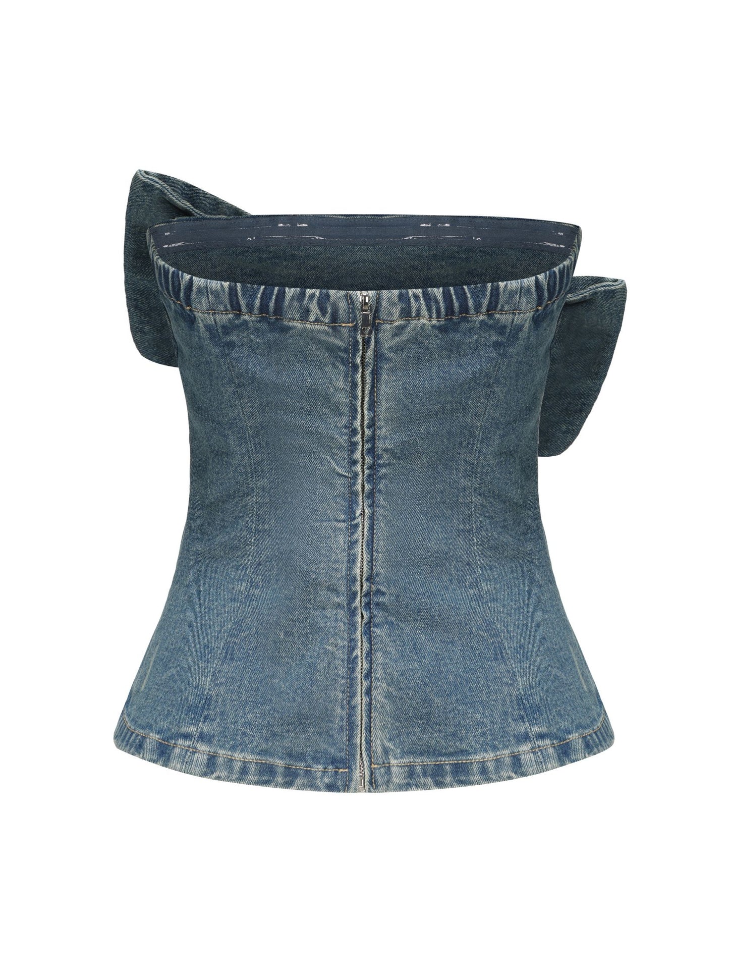 Kate Denim Tube Top