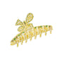 Lola Butterly Crystal Claw Clip (Yellow)