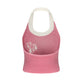 Macie Knit Halter Top (Pink) (Final Sale)