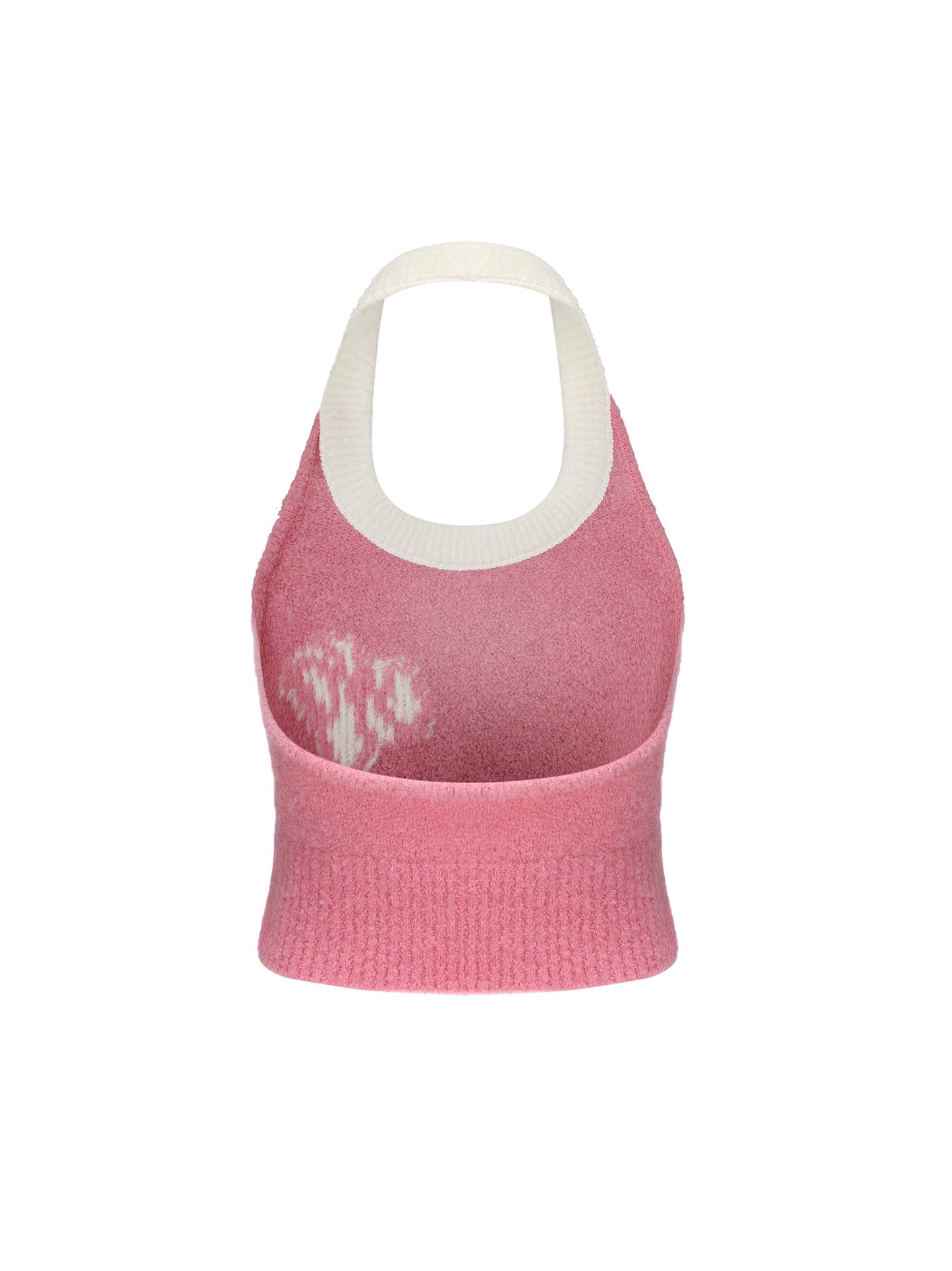 Macie Knit Halter Top (Pink) (Final Sale)