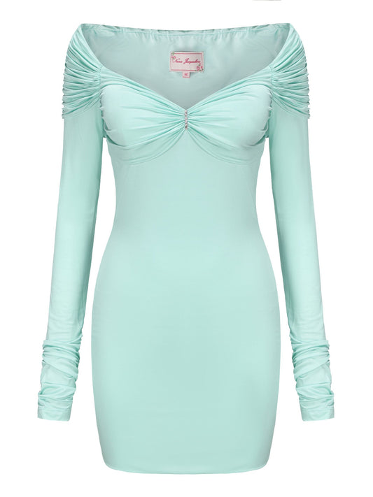 Olivia Dress (Mint) (Final Sale)