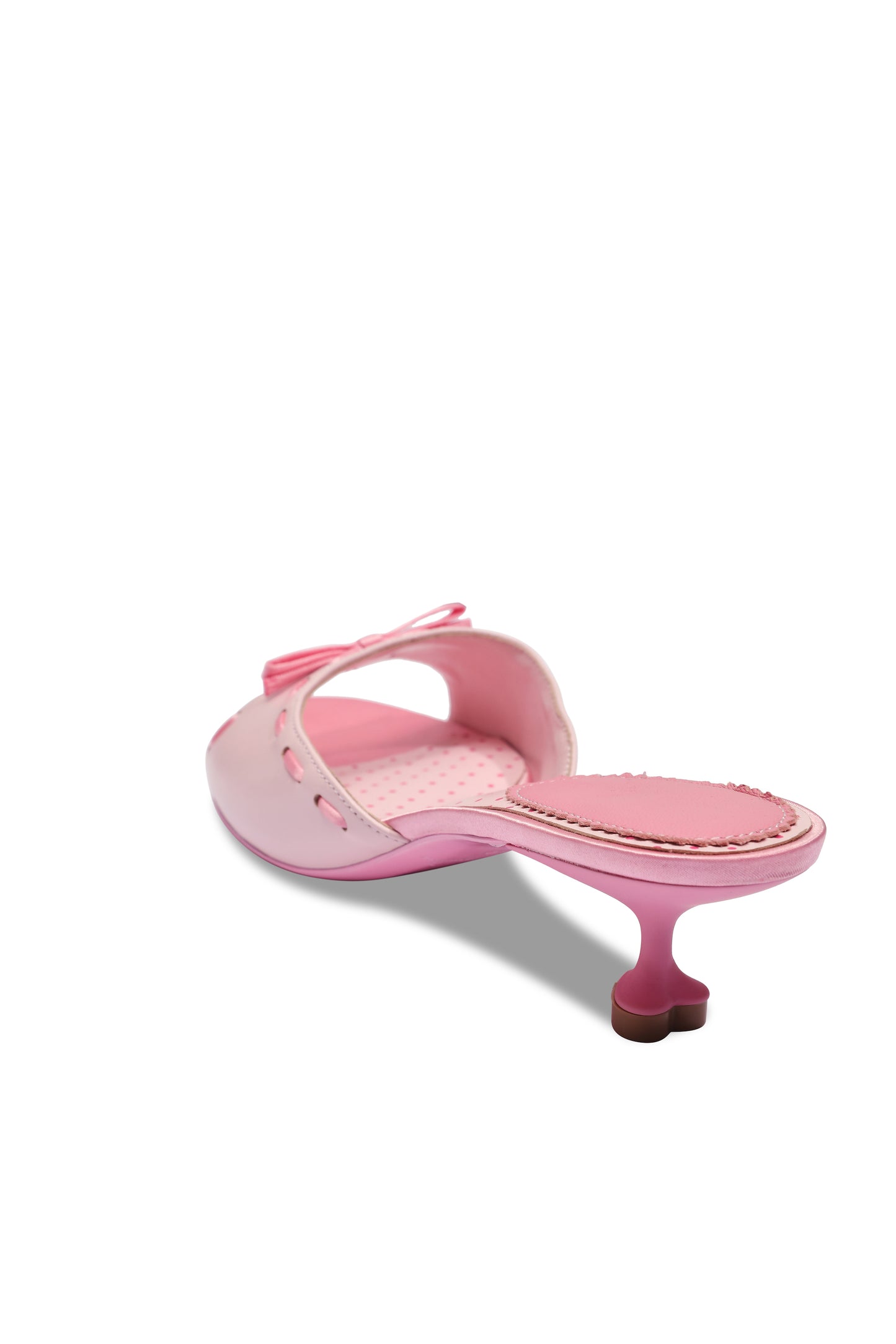 Paulina Bow Heels (Pink) (Final Sale)