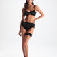 Isabella Silk Intimates Set (Black) (Final Sale)