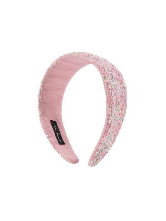 Elsa Headband (Pink Checkered)