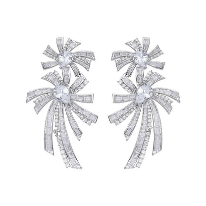 Angelina Earrings (White)