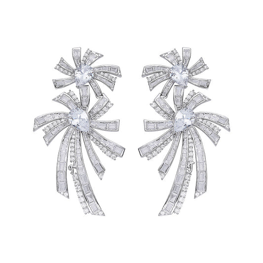 Angelina Earrings (White)