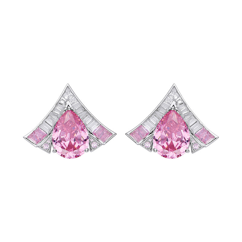 Brigette Earrings (Pink) (Final Sale)