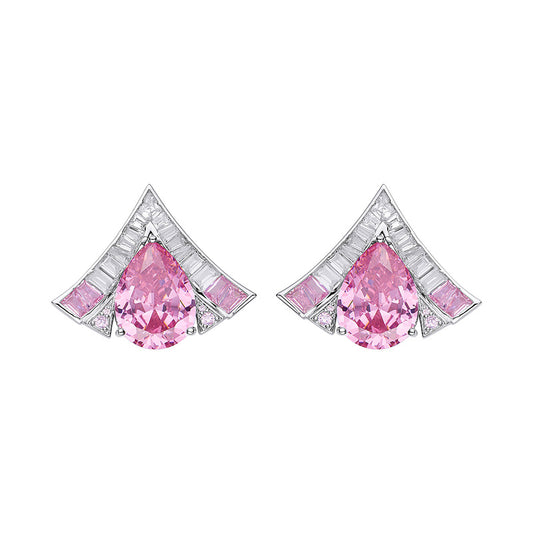 Brigette Earrings (Pink) (Final Sale)