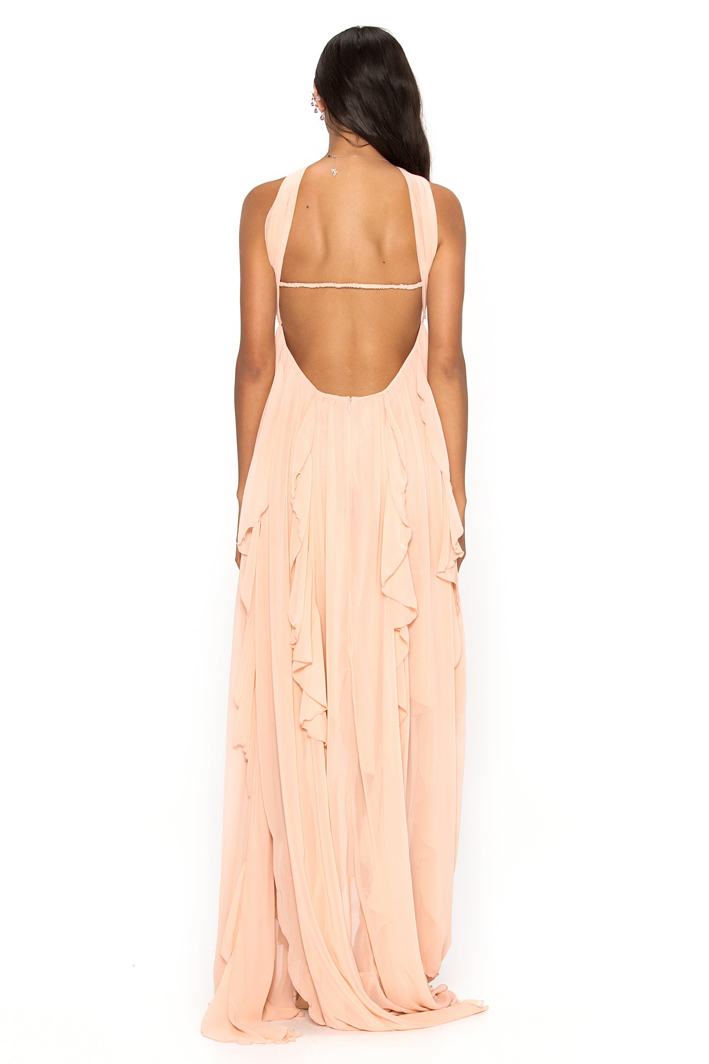 Mariah Dress (Peach)