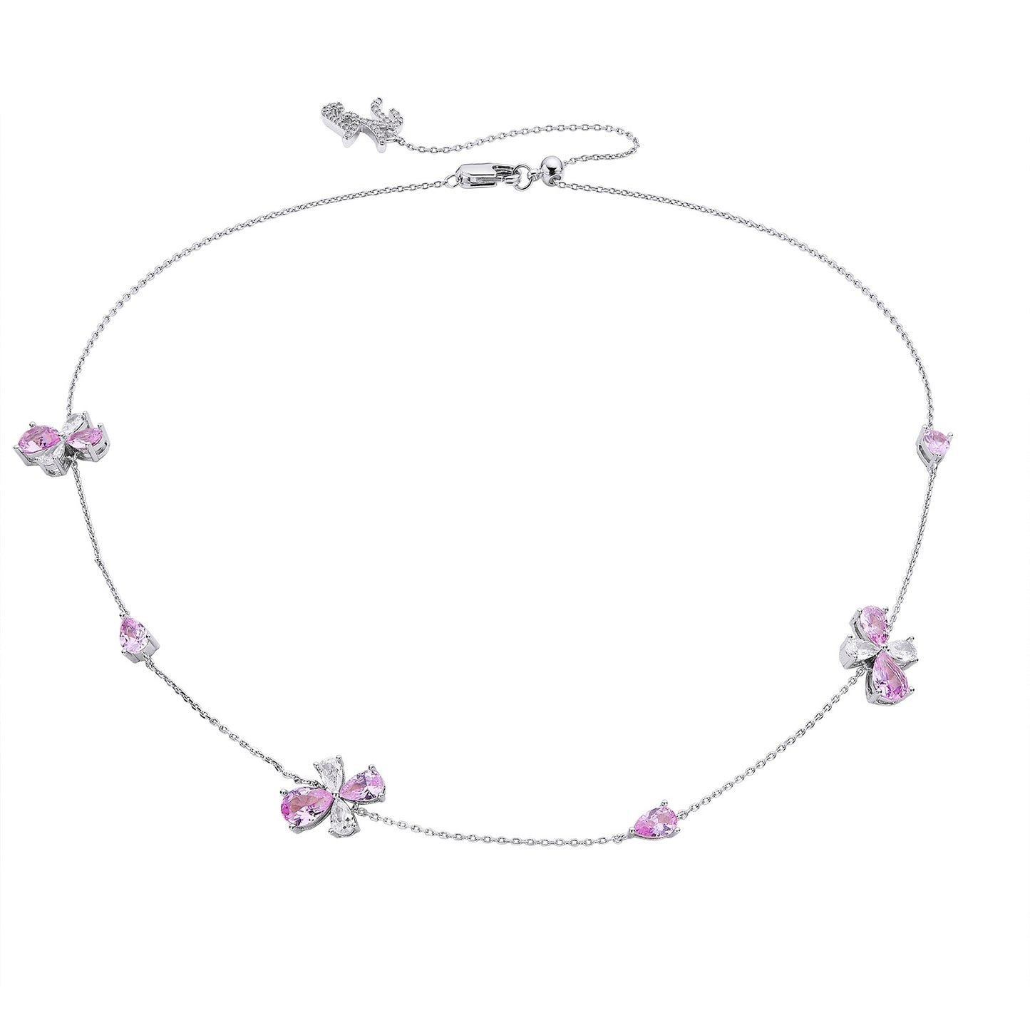 Anastasia Necklace (Pink) (Final Sale)