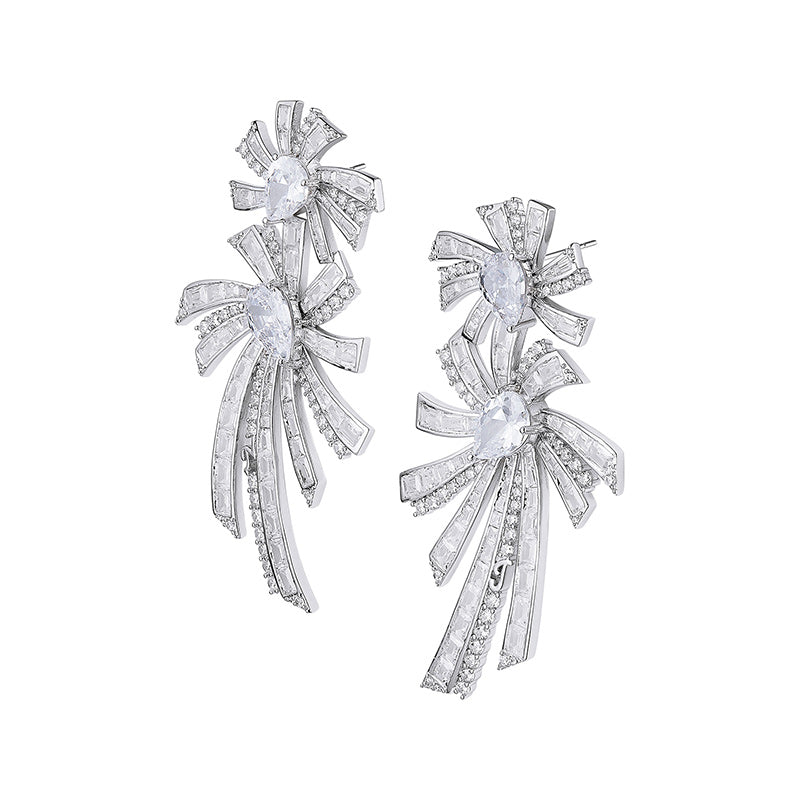 Angelina Earrings (White)