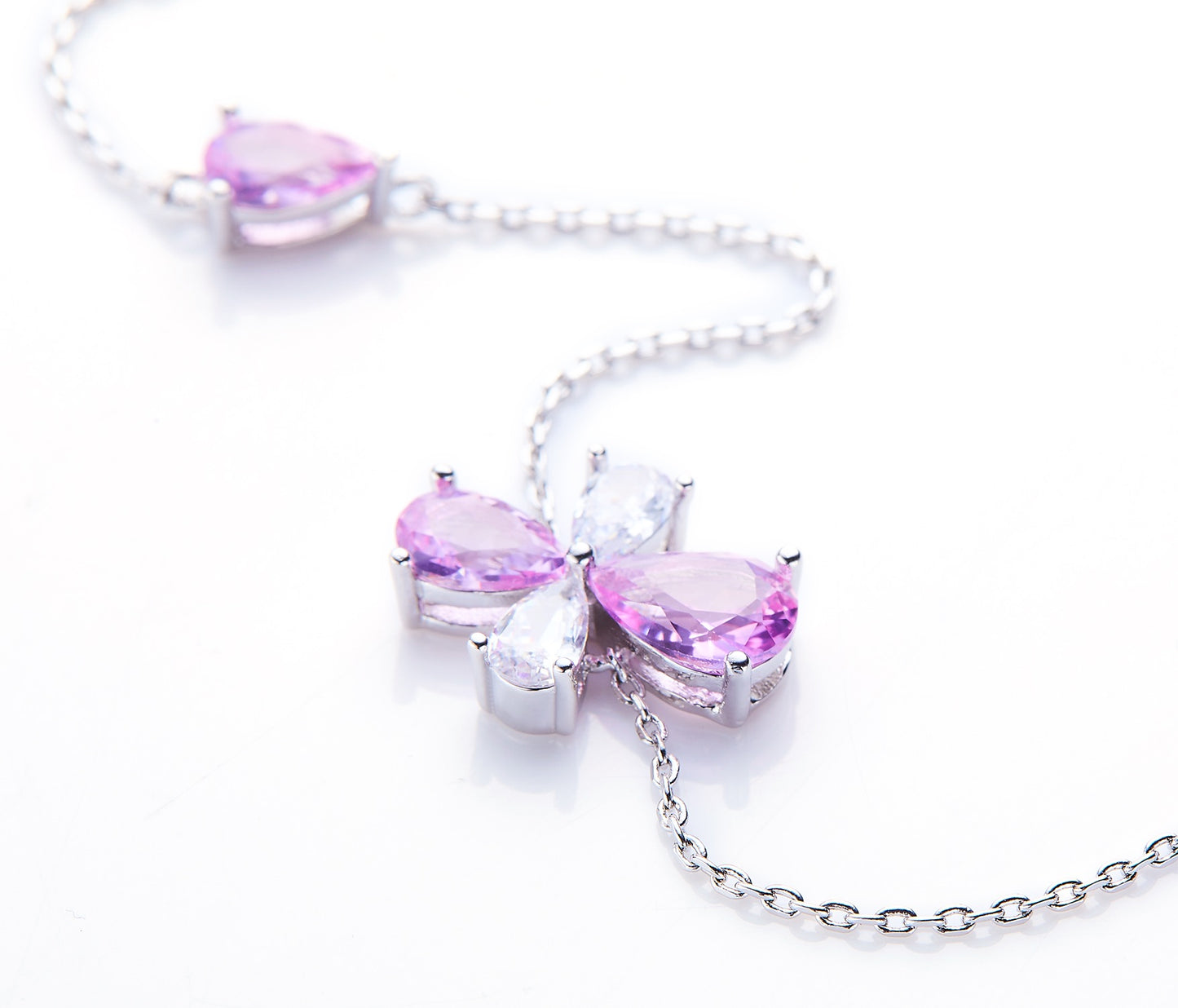 Anastasia Necklace (Pink) (Final Sale)