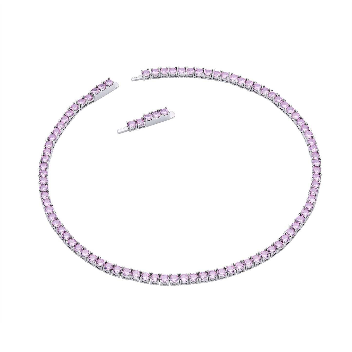 Alexandra Necklace (Pink) (Final Sale)