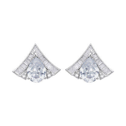 Brigette Earrings (White)