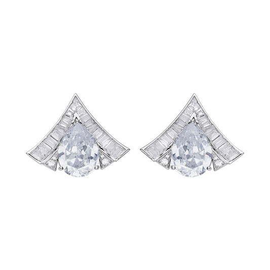 Brigette Earrings (White)