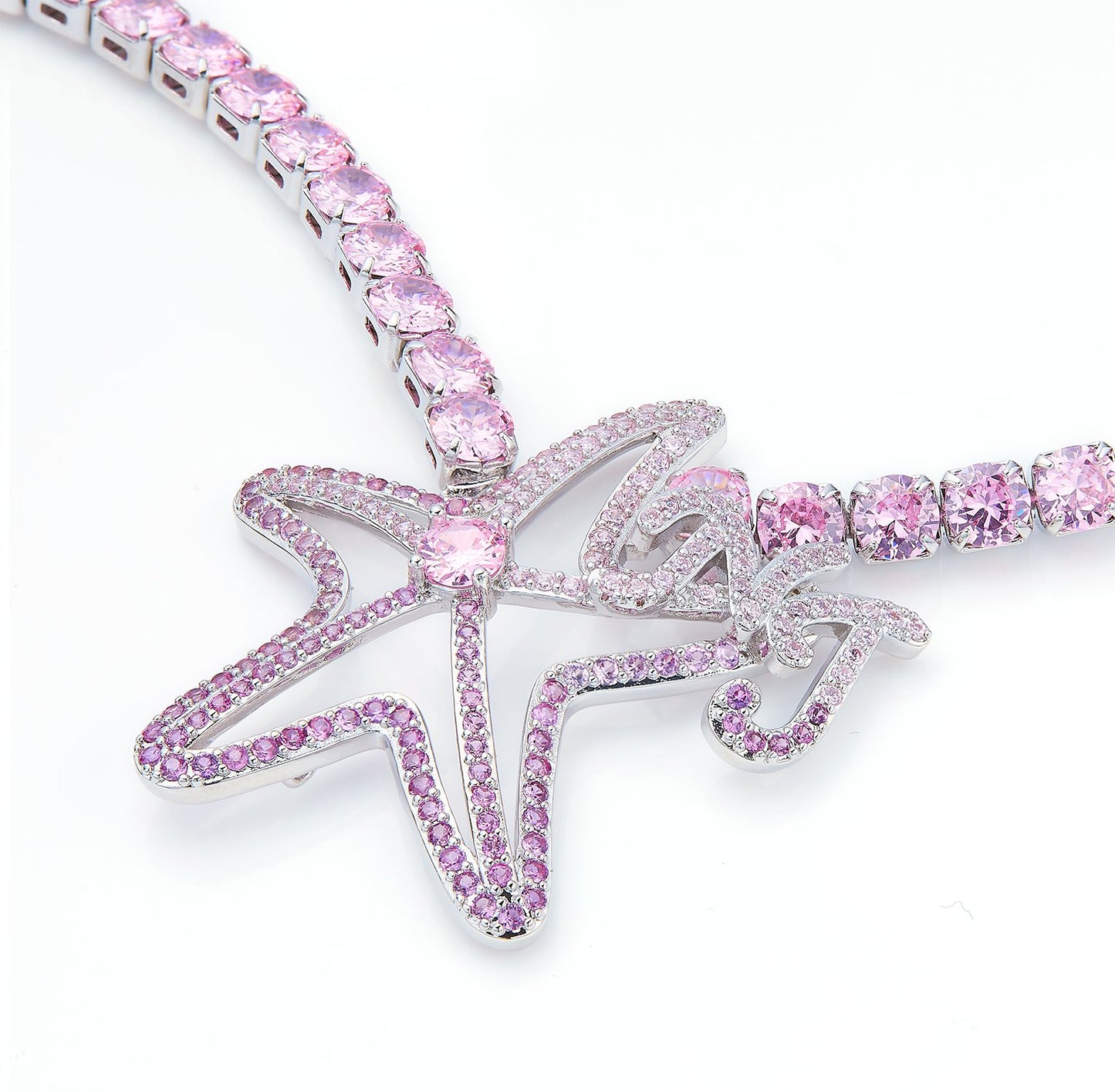 Stella Waist Chain (Pink) (Final Sale)