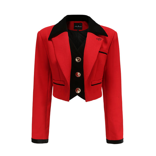 Natasha Coat (Red) (Final Sale)