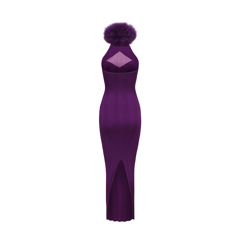 Chantal Dress (Purple) (Final Sale)