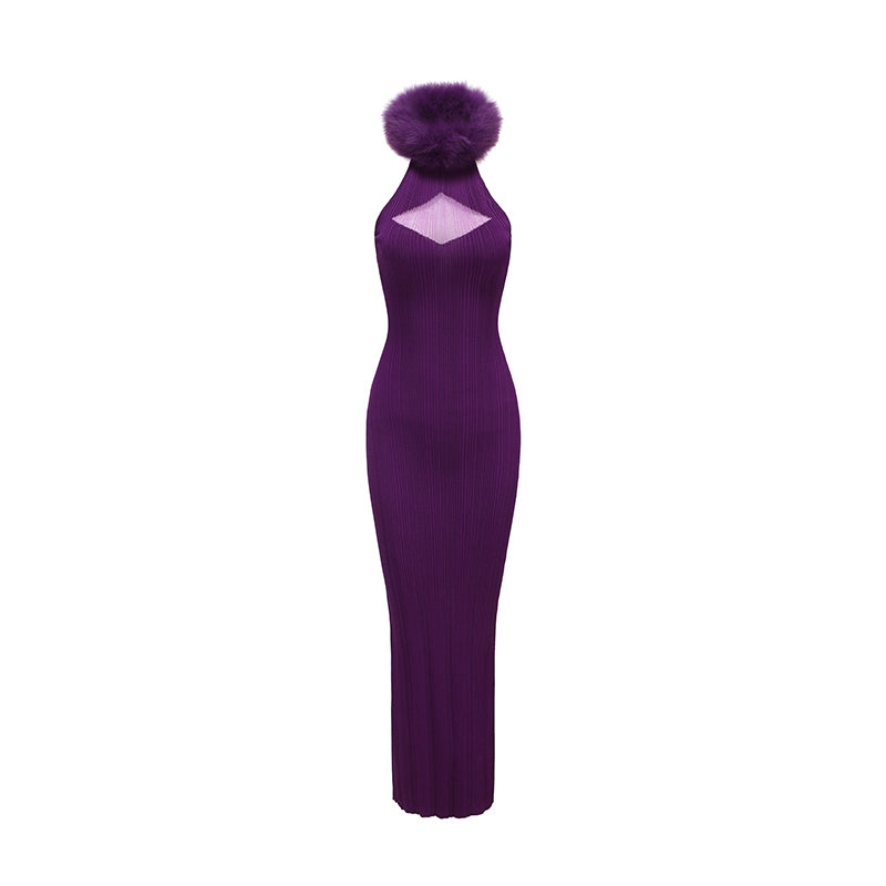 Chantal Dress (Purple) (Final Sale)