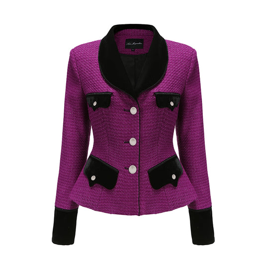 Emma Blazer (Purple) (Final Sale)