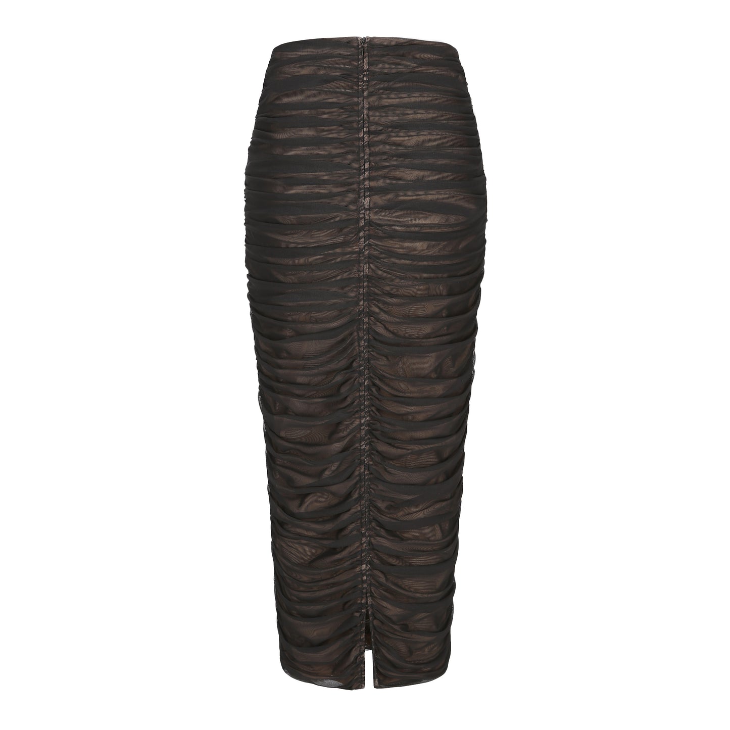 Vanessa Silk Skirt (Black) (Final Sale)