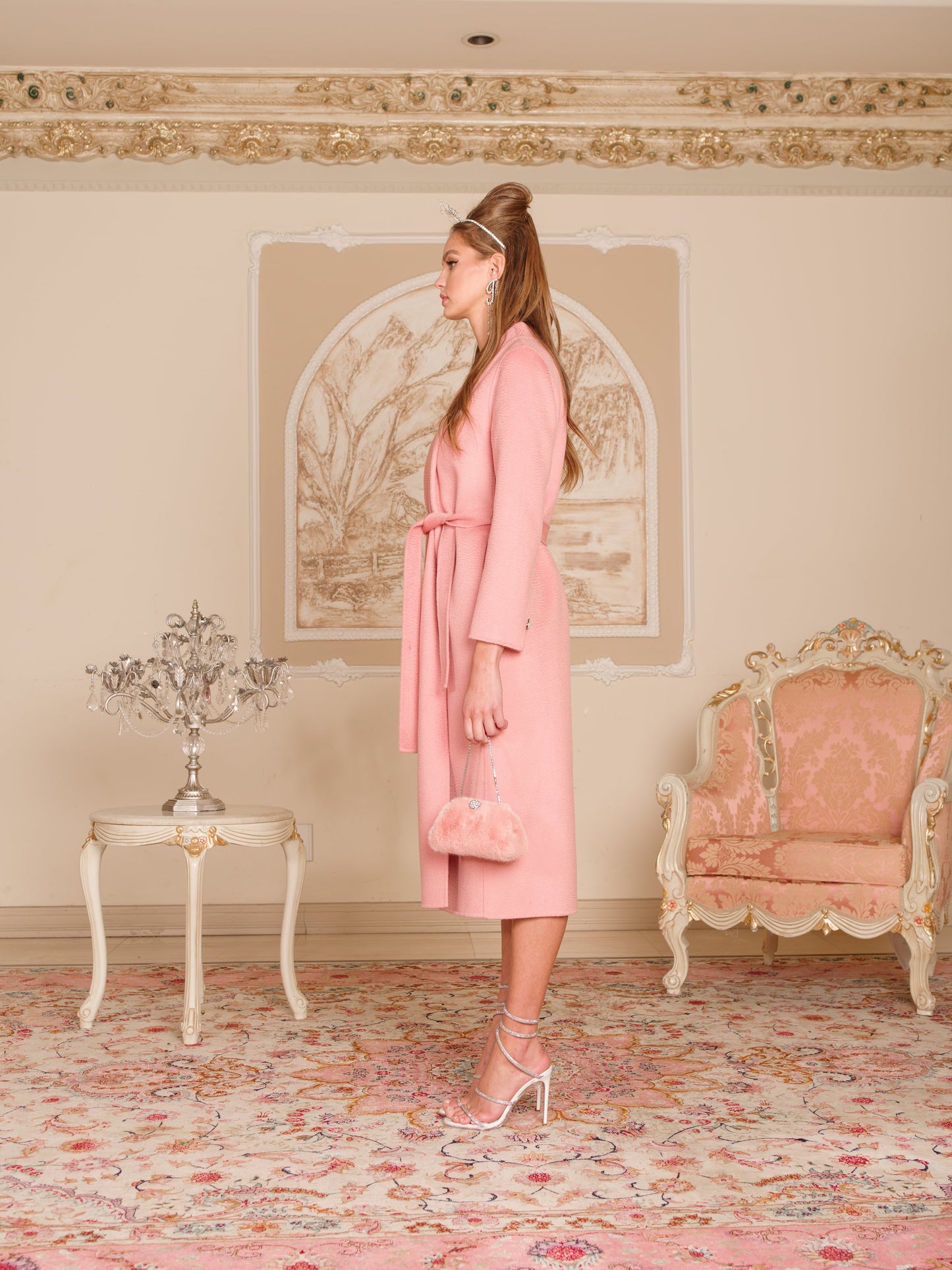 Pink Diana Coat - Nana Jacqueline