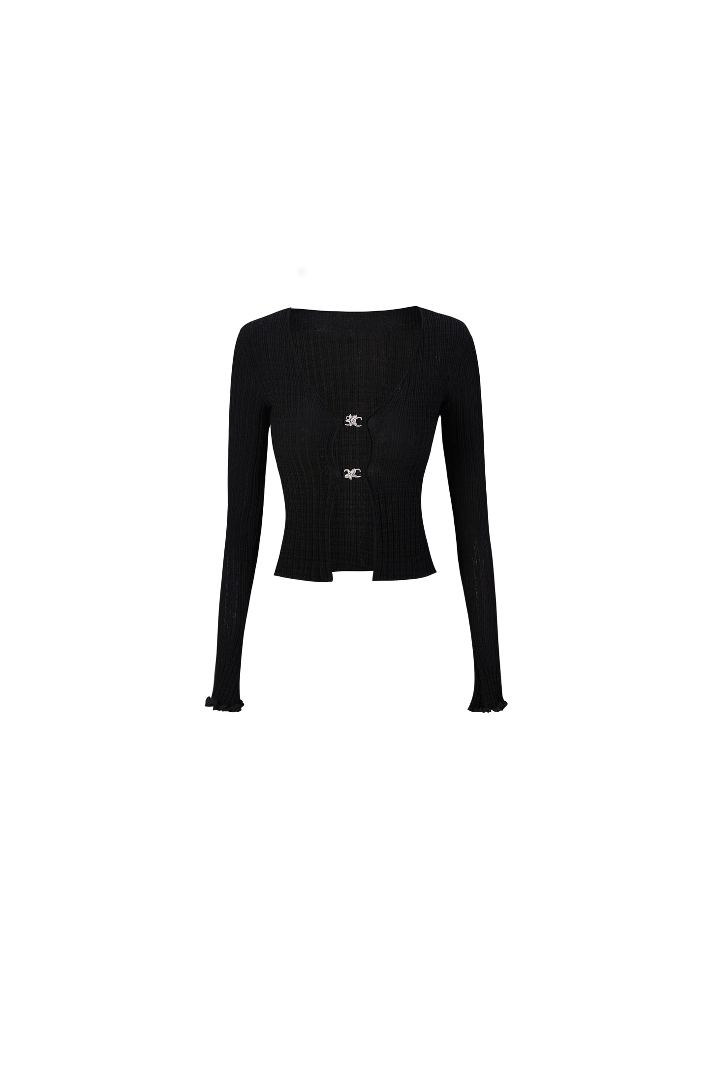 Annabella Knit Cardigan (Black)