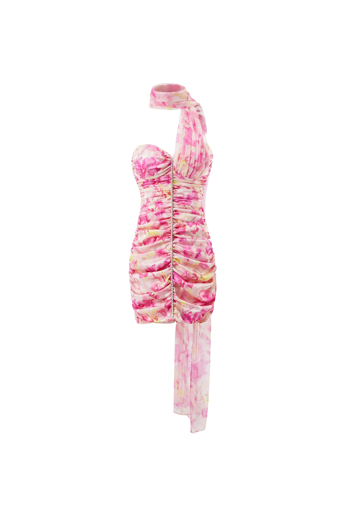 Celine Dress (Pink Pattern) (Final Sale)