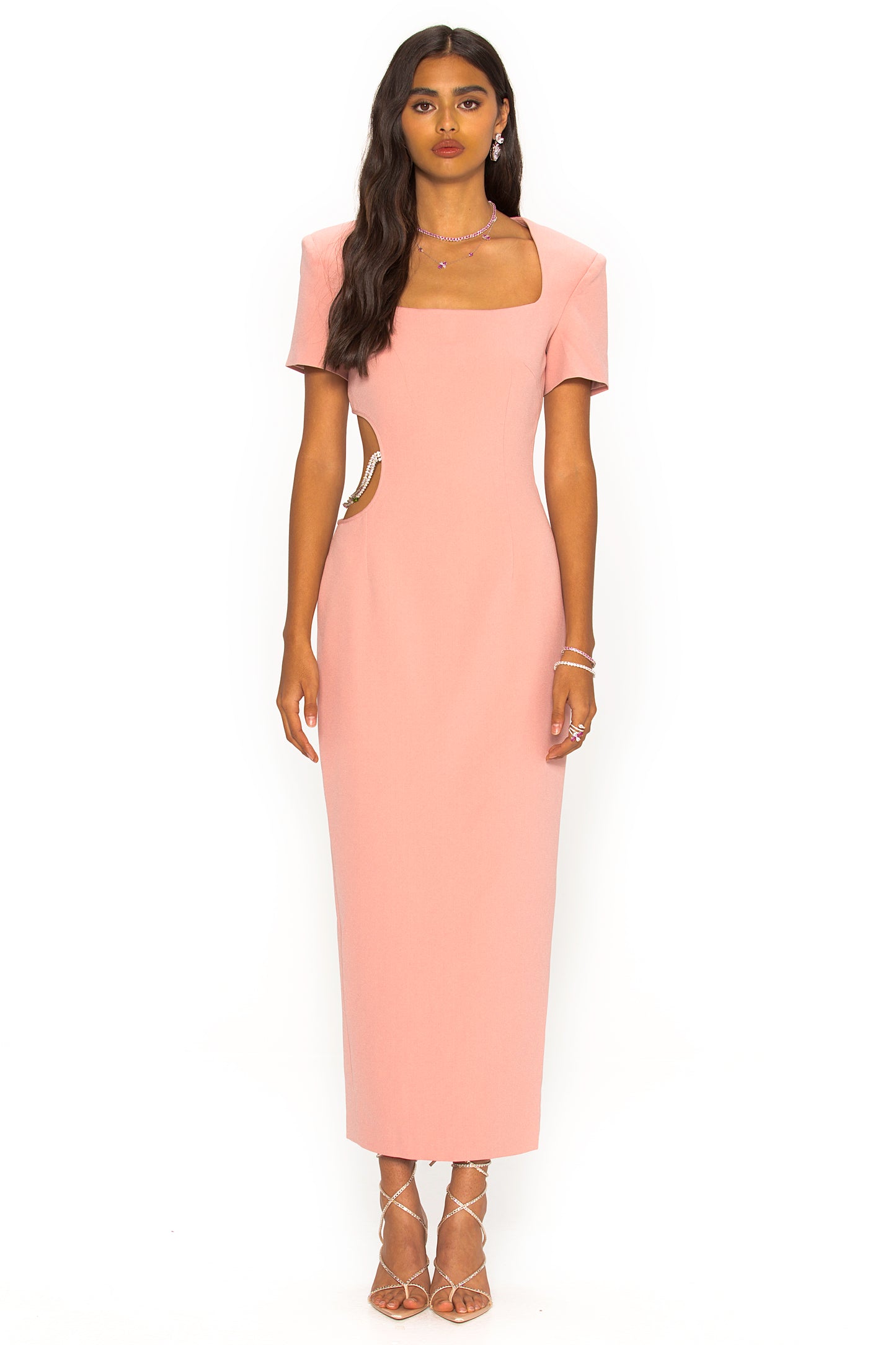 Zoe Dress (Coral)