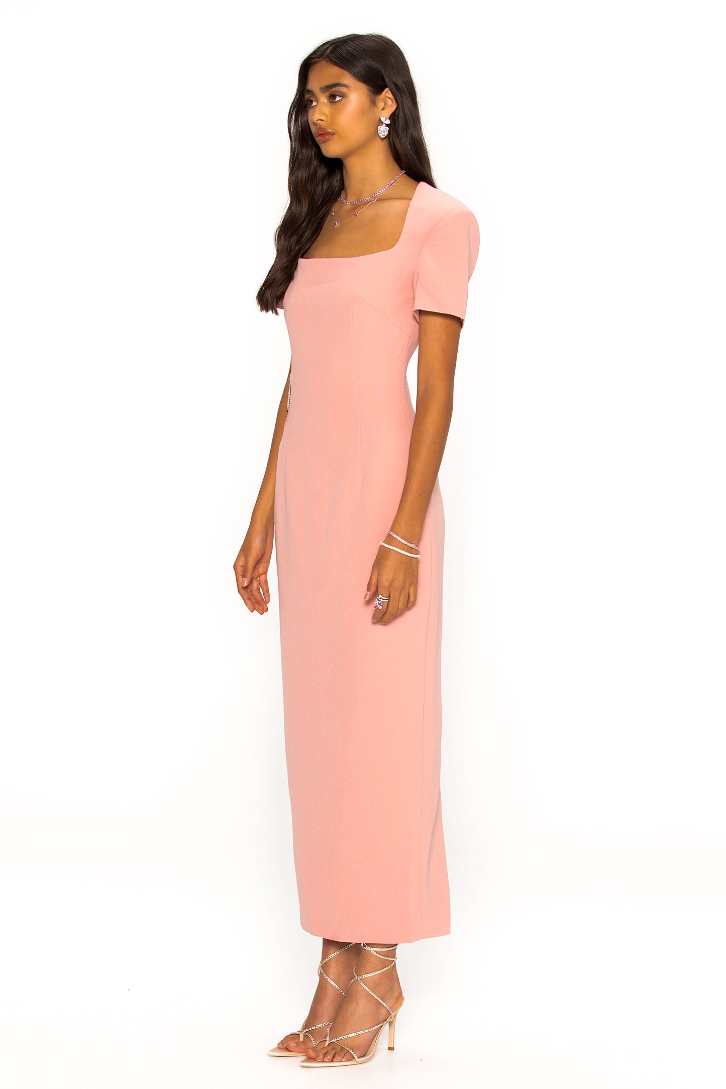 Zoe Dress (Coral)