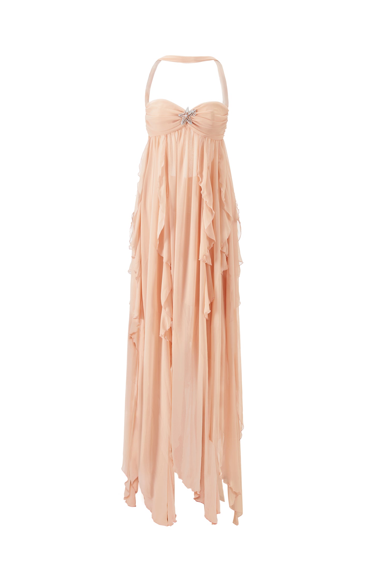 Mariah Dress (Peach)