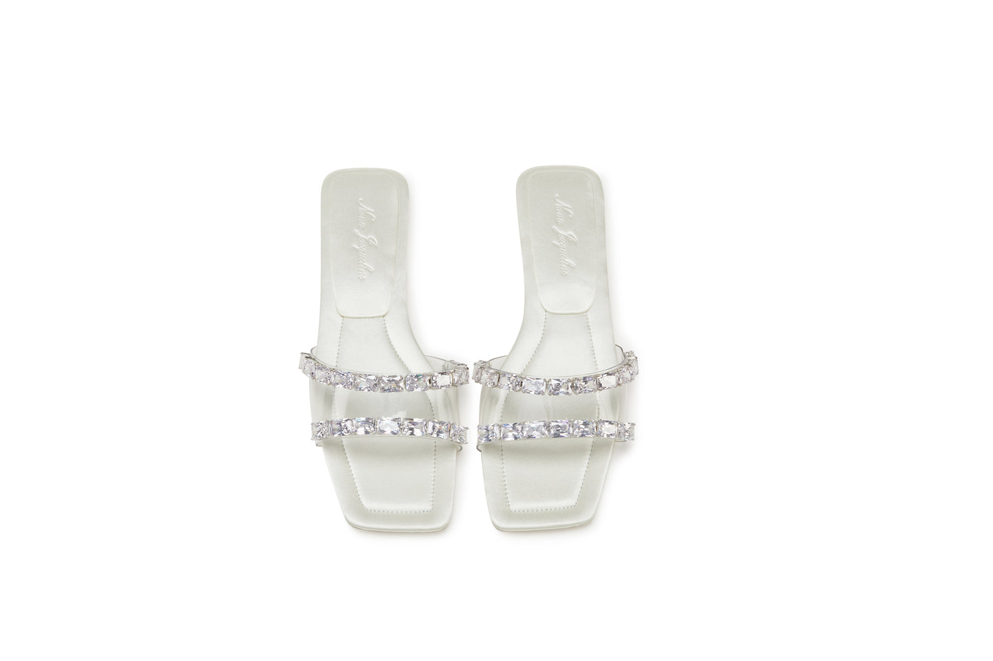 Alexandra Diamond Sandals (White) (Final Sale)