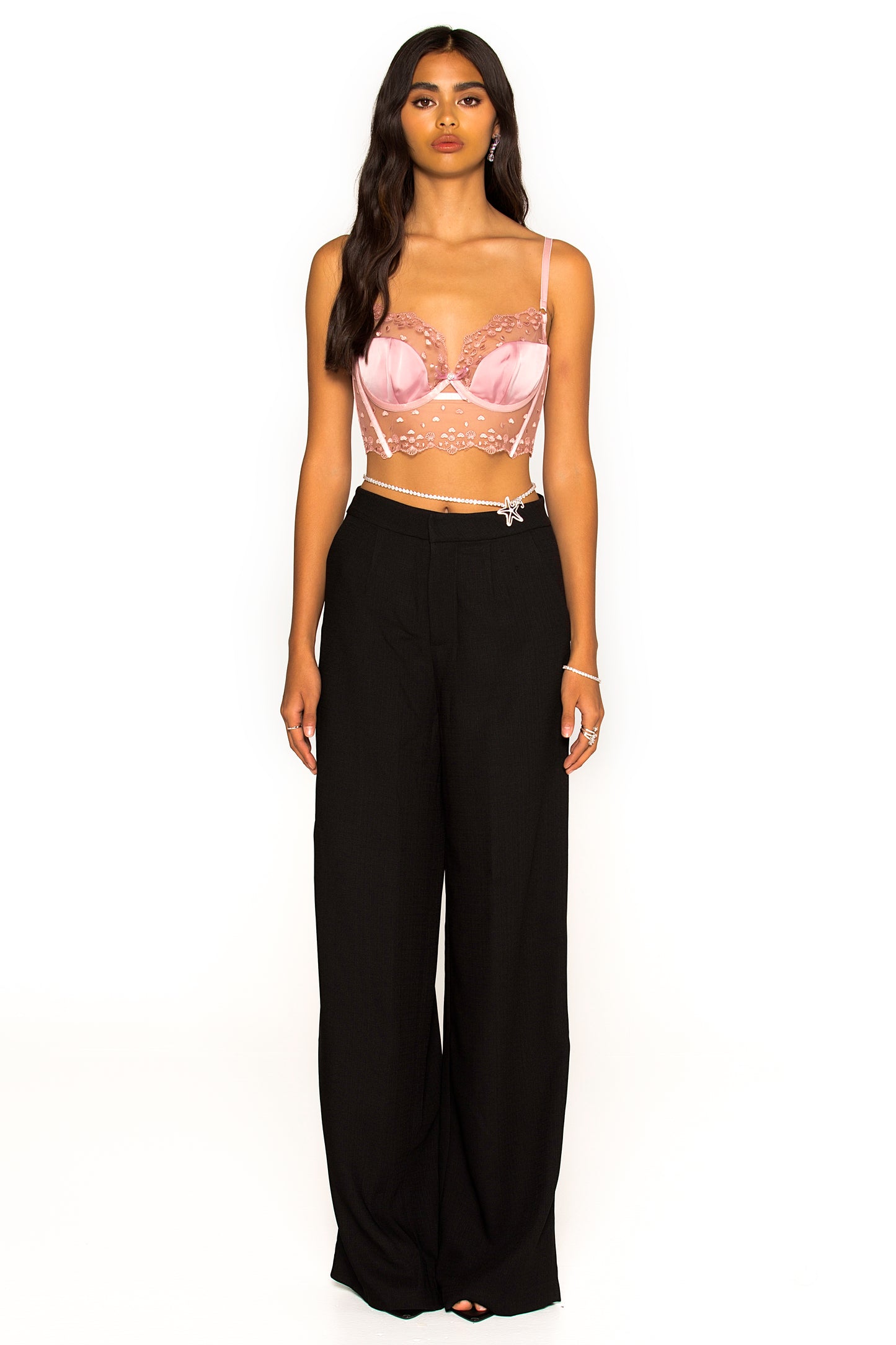 Kira Corset Top (Pink)