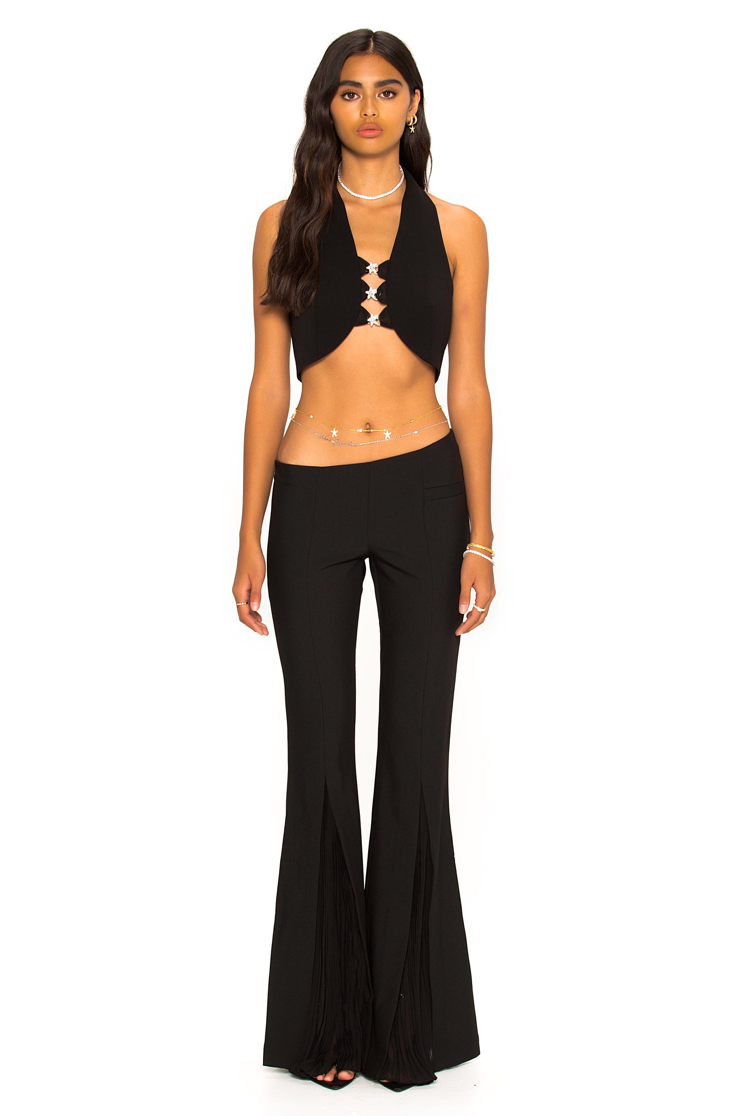 Bianca Crop Top (Black)