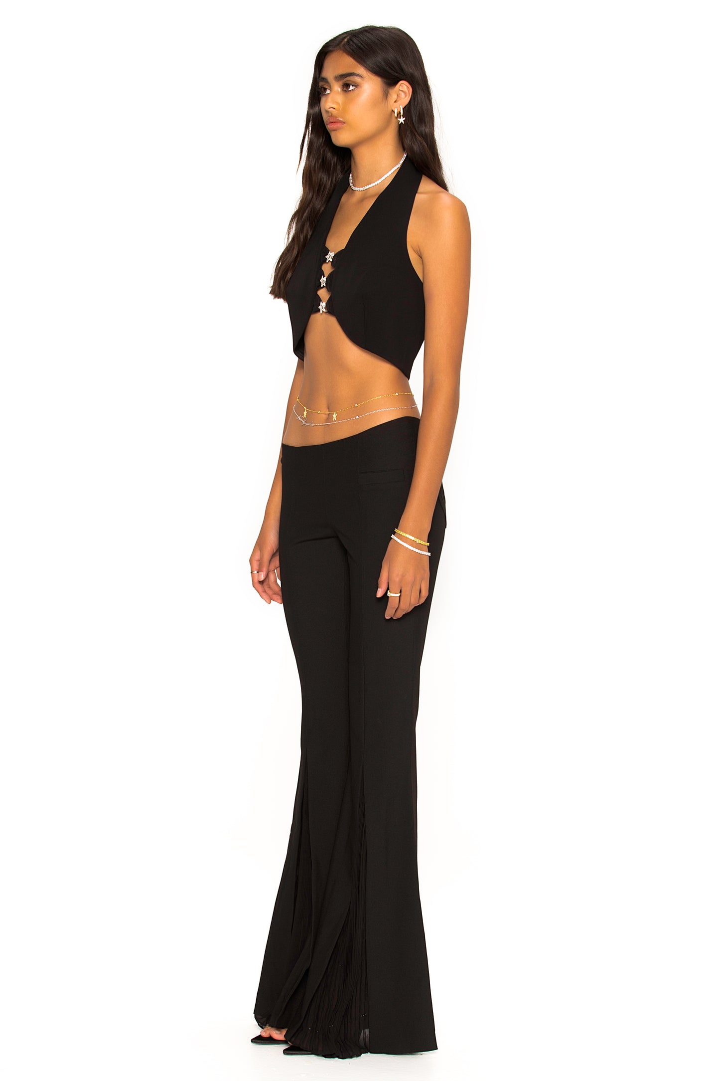 Bianca Crop Top (Black)